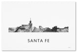 Marlene Watson 'Santa Fe New Mexico Skyline' Canvas Art, 32x22