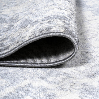 Modern Persian Medallion Gray/Ivory 2'x10' Runner Rug