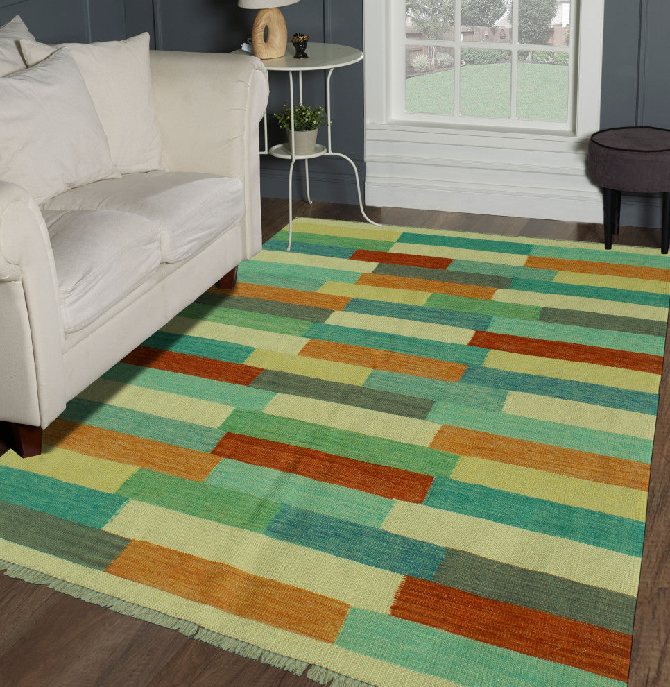 Winchester Kilim Zahrah Red/Gray Rug, 4'10x6'5