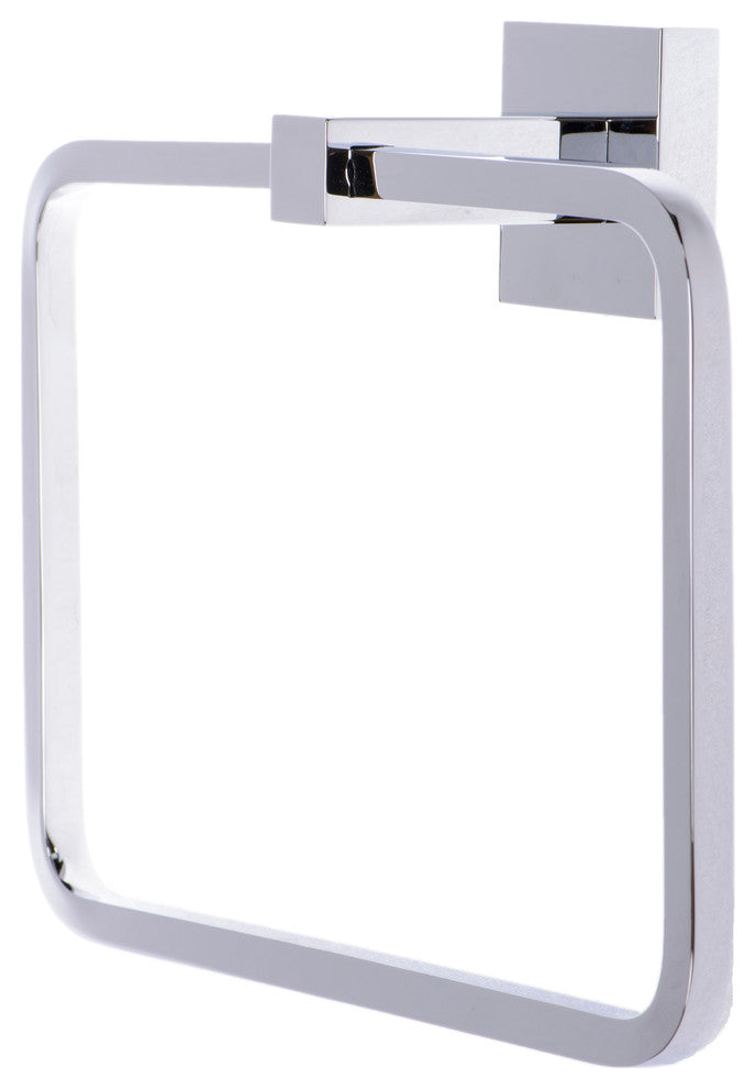 Capri Series Towel Ring, Chrome