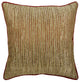 Gold Toss Pillow Covers Jacquard Silk 20"x20", Toasted Coral Gold