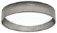 LED Flush Mount, Satin Chrome Finish, Grey Shade, CFLD-1522-2423