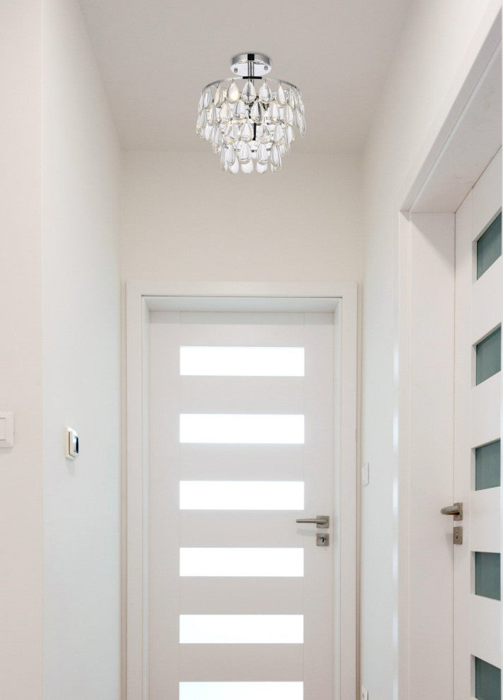 Murphy 12" Flush Mount, Chrome