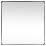 Elegant Lighting MR804848 Evermore 48" W x 48" H Transitional - Black