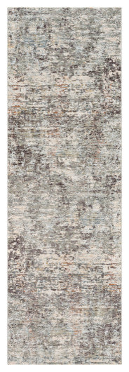 Surya Presidential PDT-2304 3'3"x5' Rug, Gray/Ivory/Butter/Pale Blue/Blue/Lime