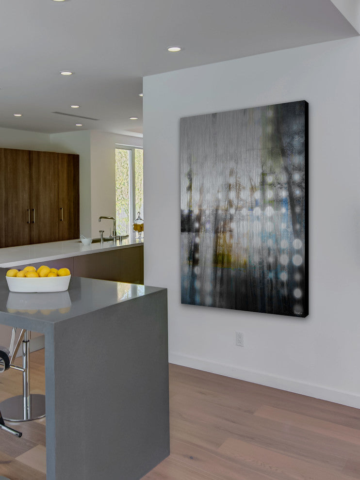"Sky is the Limit" UV Ink Print on Brushed  Aluminum, 40"x60"
