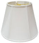 Royal Designs Empire Lamp Shade, White, 6"