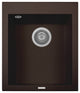 One Series 16" Drop-In Single-Bowl Granite Bar Sink, Brown, Drop-in