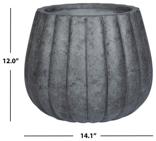 Safavieh Kaston Outdoor Planter, Grey