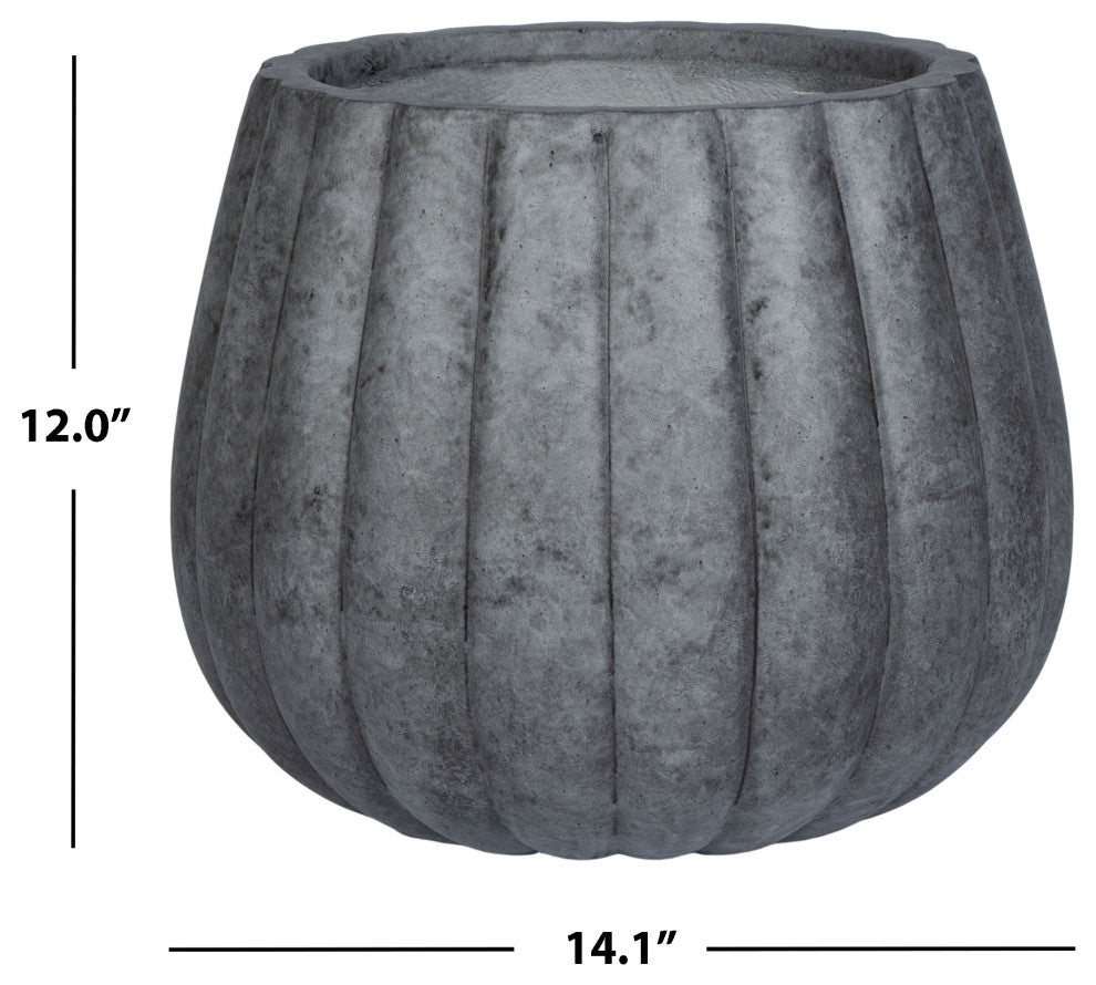 Safavieh Kaston Outdoor Planter, Grey
