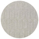 Ahgly Company Indoor Round Mid-Century Modern Area Rugs, 5' Round