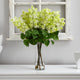 24in. Artificial Lilac Arrangement with Cylinder Glass Vase