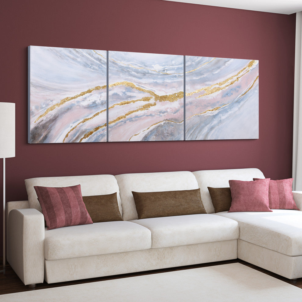 Heavens 2 Textured Metallic Hand Painted Wall Art by Martin Edwards