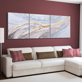Heavens 2 Textured Metallic Hand Painted Wall Art by Martin Edwards