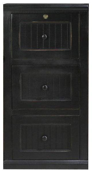 Eagle Furniture Coastal 3-Drawer File Cabinet, Cupola Yellow