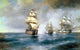 Ivan Constantinovich Aivazovsky Brig Mercury Attacked Wrapped Canvas, 18"x27"