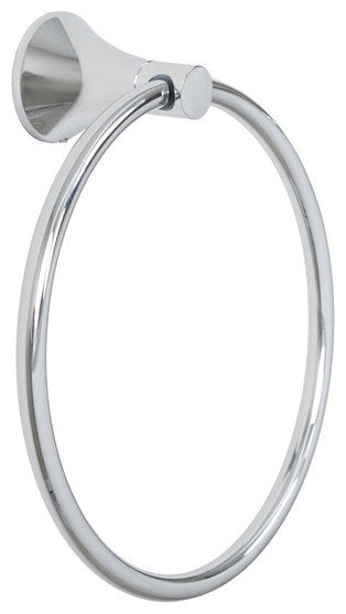 Italia Livorno Series Towel Ring in Chrome