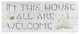 "Beautiful Bounty Sign I" Digital Paper Print by James Wiens, 77"x32"