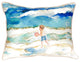 Boy and Ball Large Indoor/Outdoor Pillow 16x20