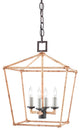 Denison Rattan Lantern, Small