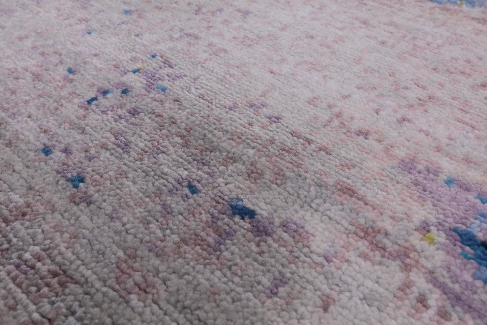 8' 0" X 9' 8" Modern Handmade Wool Rug Q9139