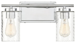 2-Light Bathroom Vanity Light in Chrome