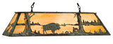 33 Long Buffalo Oblong Pendant