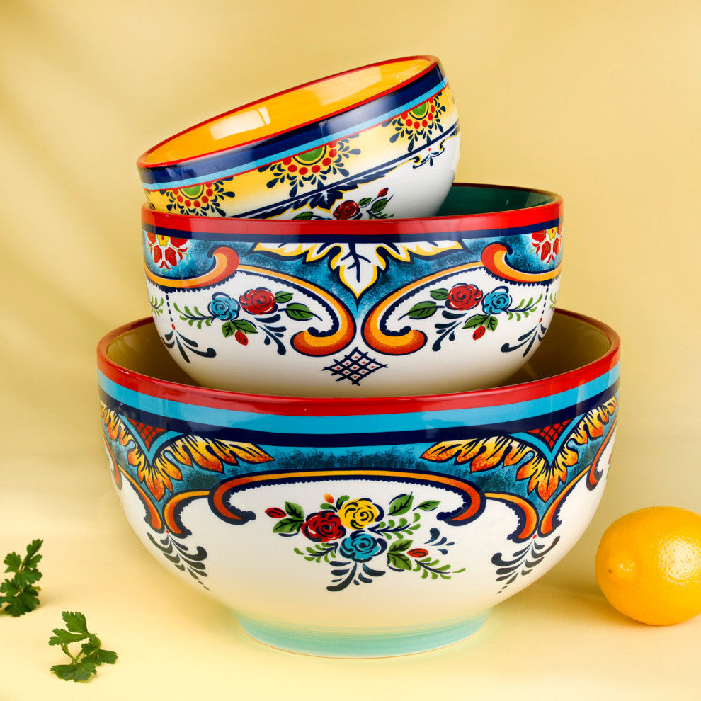 Zanzibar 3-Piece Mixing Bowl Set