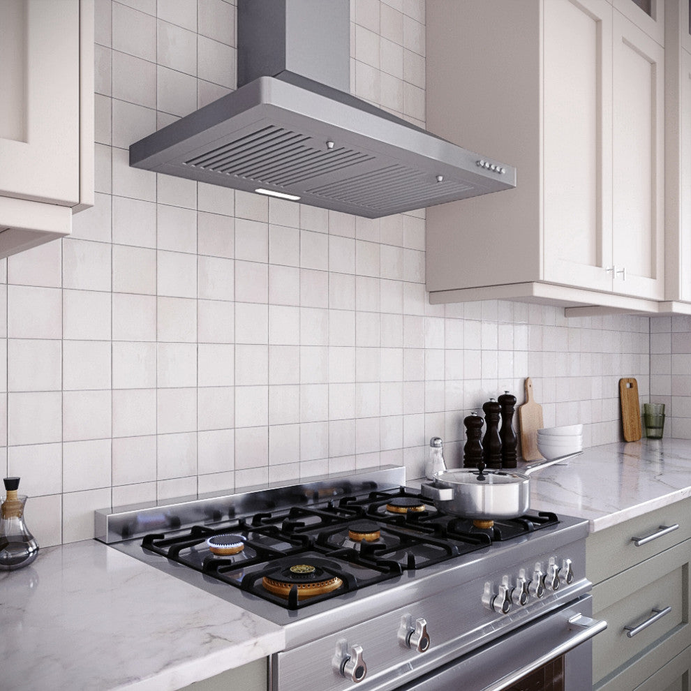 Streamline 30" Giacinto Ductless Wall Mount Range Hood, Stainless Steel