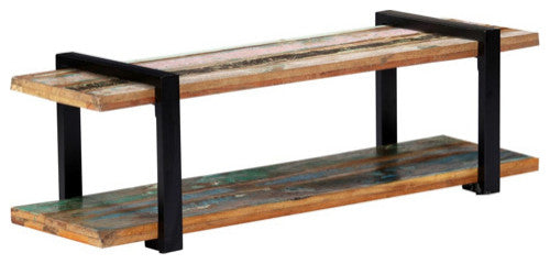 vidaXL TV Stand TV Console TV Console Media Unit Cupboard Solid Reclaimed Wood