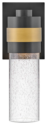 Lark Albie Small Wall Mount Lantern, Black
