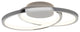 Artika Salto Ceiling Flushmount Light, Chrome