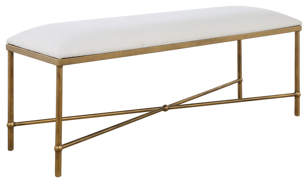 Uttermost Avenham Gold Bench