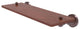 Dottingham 16" Solid Wood Shelf, Antique Copper