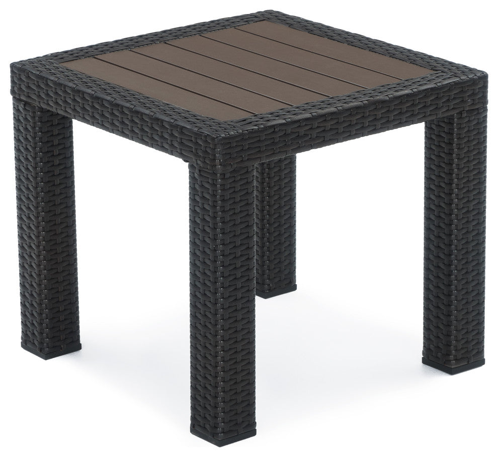 Deco Deluxe 5 Piece Sunbrella Outdoor Motion Club and Ottoman Set, Sunset Red