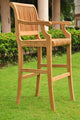 Teak Outdoor Giva Bar Arm Chair