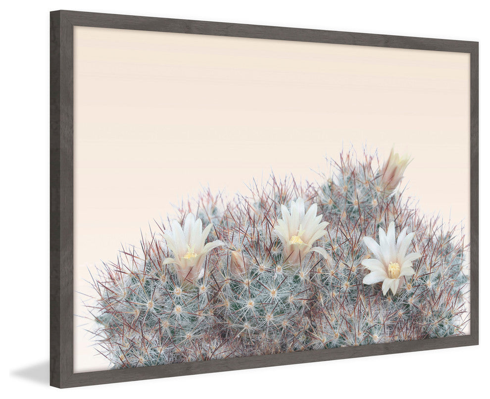 "Fleur de Desert" Framed Painting Print, 36"x24"