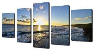 Ready2hangart Chris Doherty 'Day Break' 5-piece Canvas Wall Art