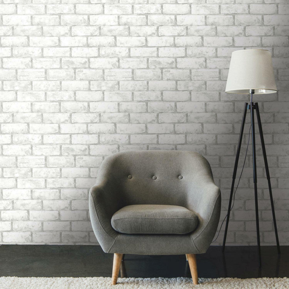 Brick Peel & Stick Wallpaper