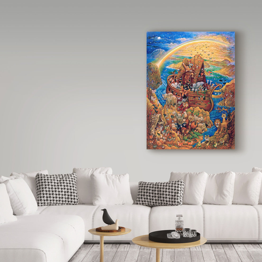 "End Of Rainbow" by Bill Bell, Canvas Art