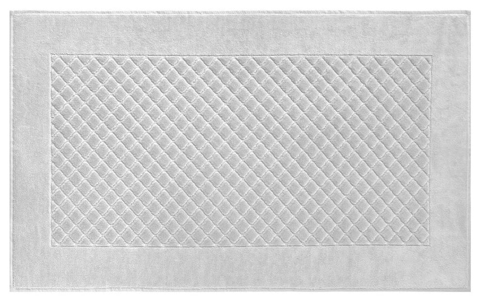 Etoile Towels, Silver, Bath Mat