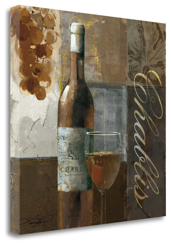 "Chablis" By Keith Mallett, Giclee Print on Gallery Wrap Canvas, Ready to Hang