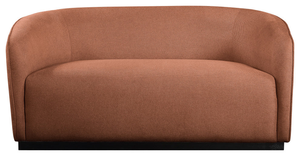 Mylah Upholstered Loveseat, Cognac