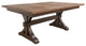 Pathway Reclaimed Barnwood Extendable Dining Table, Provincial, 48x108, 2 Leaves