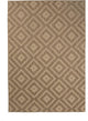 Outdoor Collection Accent Diamond Rug - Moroccan Rug, Neutral, 7'10"x10'