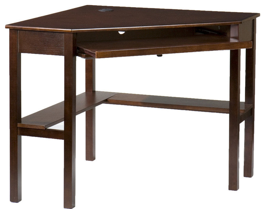 Peoria Corner Computer Desk, Espresso
