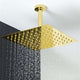 Rainfall Shower System Fontana Gold Rain Shower System