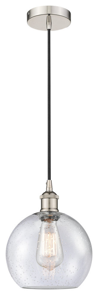 Innovations 616-1P-PN-G124-8 1-Light Mini Pendant, Polished Nickel