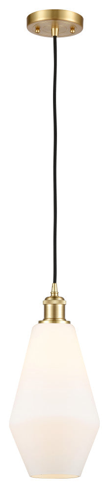 Innovations 516-1P-SG-G651-7 1-Light Mini Pendant Satin Gold