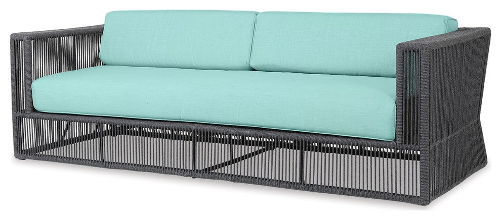Milano Sunbrella Upholstered Modern Comfort Outdoor Sofa